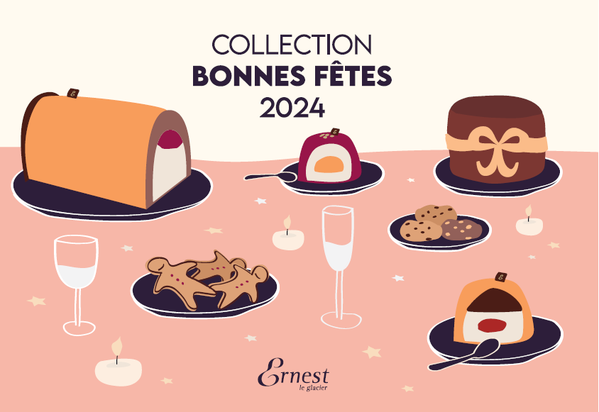 La collection de  bûches de Noël 2024